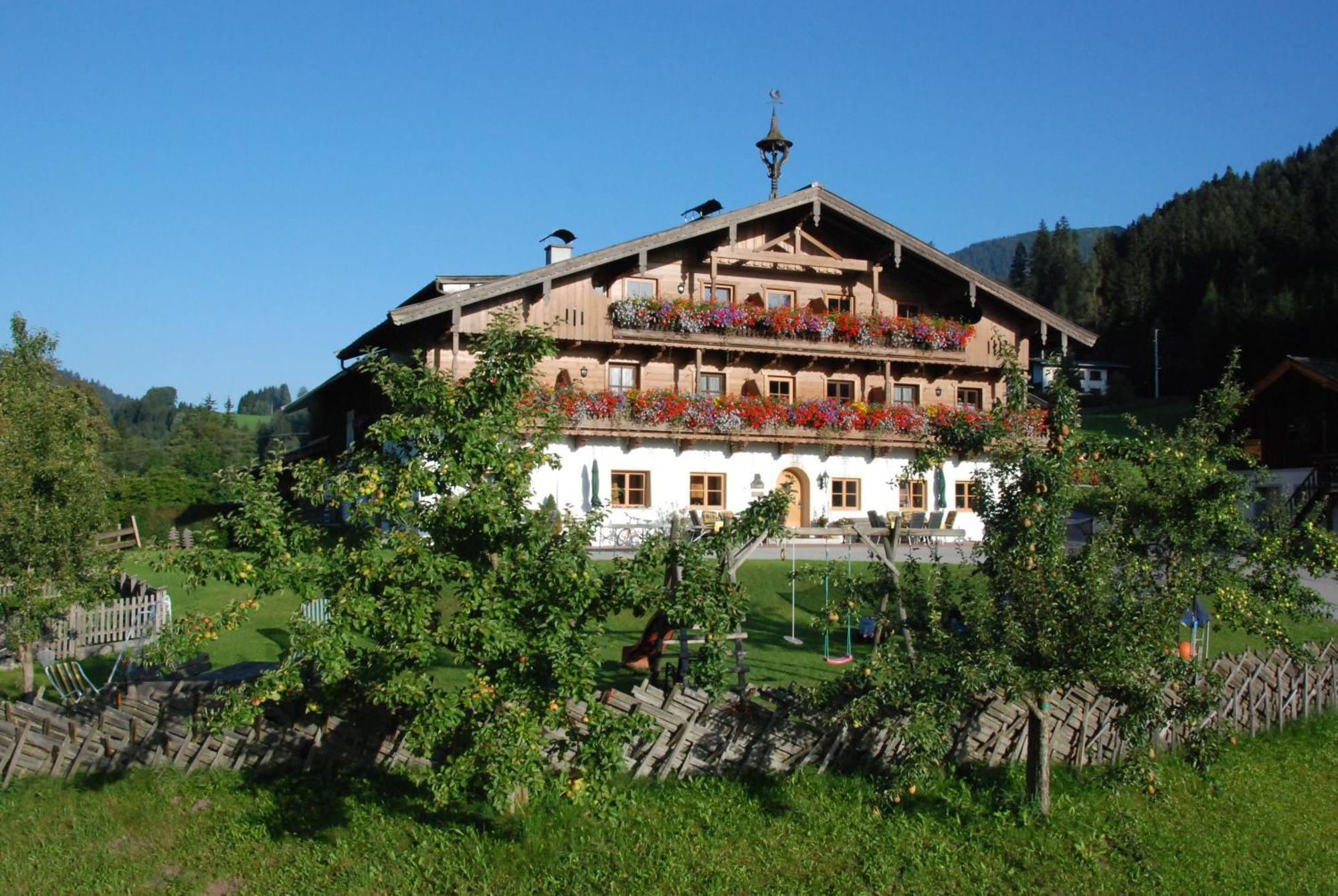 Erbhof Hinterrain Vila Leogang Exterior foto