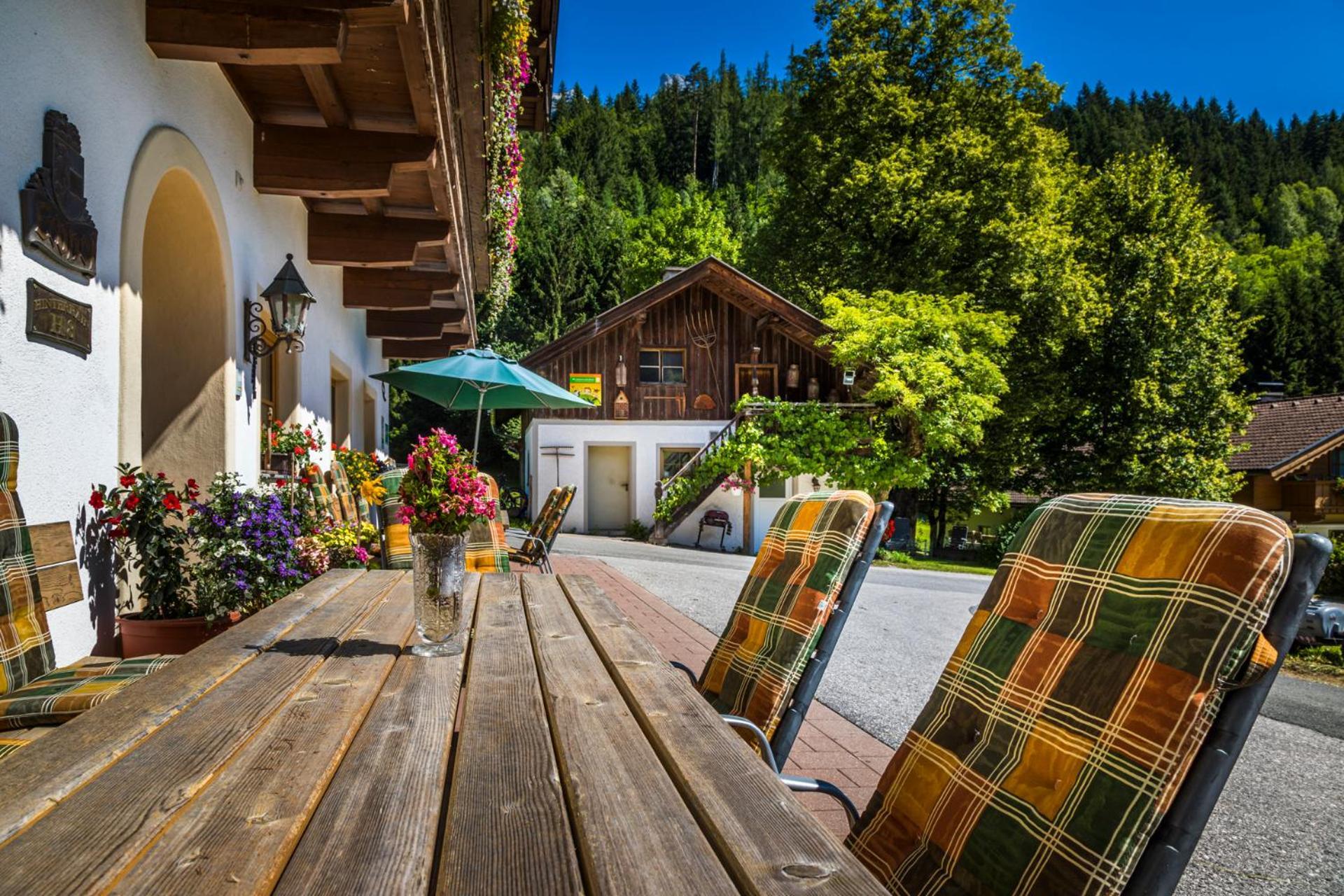 Erbhof Hinterrain Vila Leogang Exterior foto